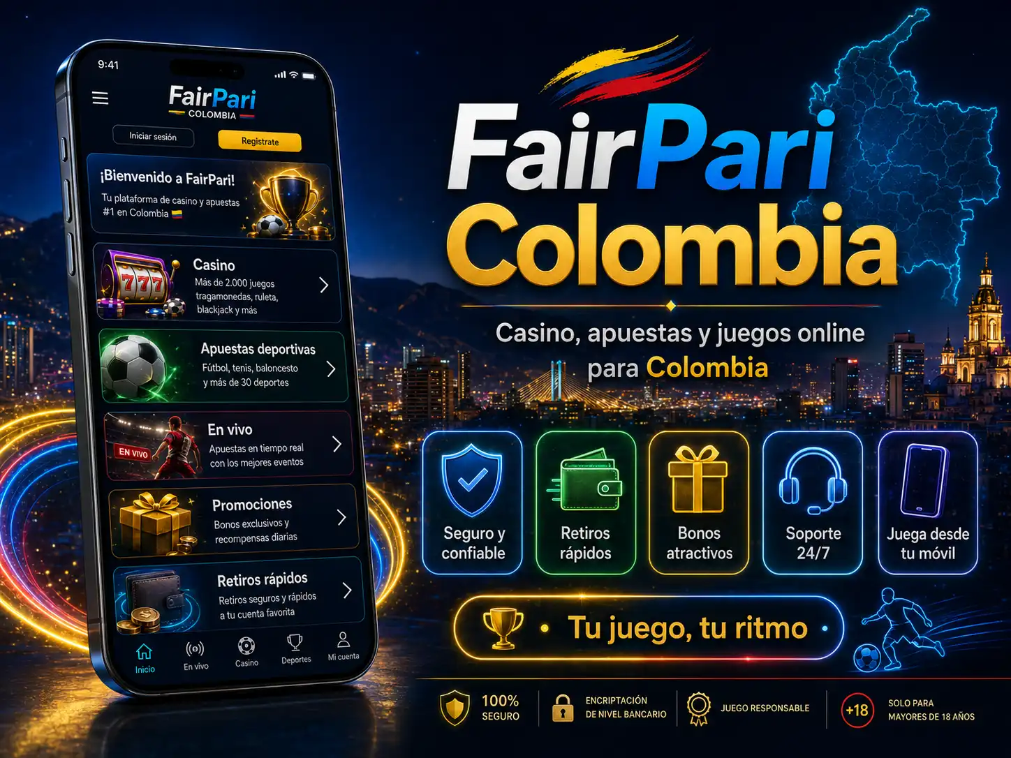 FairPari Colombia Casino Online Y Apuestas Deportivas